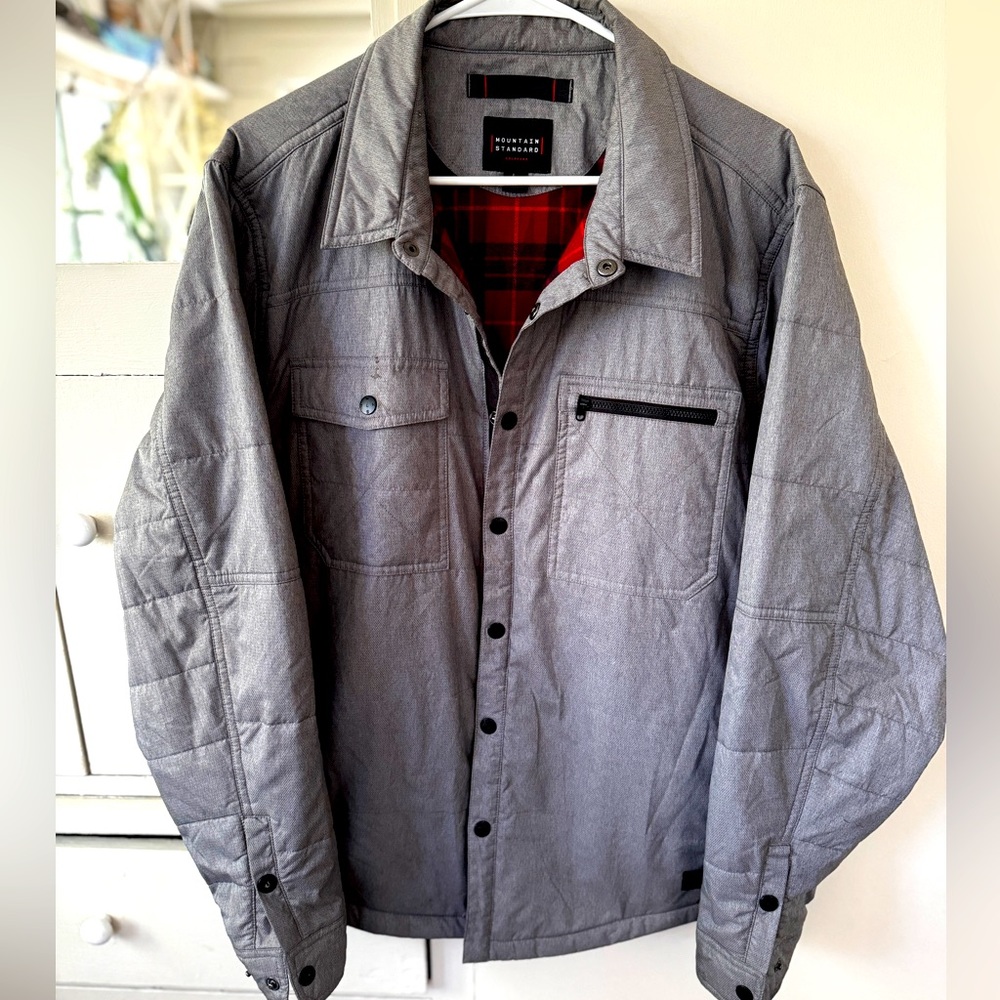 Flannel-lined Shirt Jacket - Primaloft Insulated - Mountain Standard